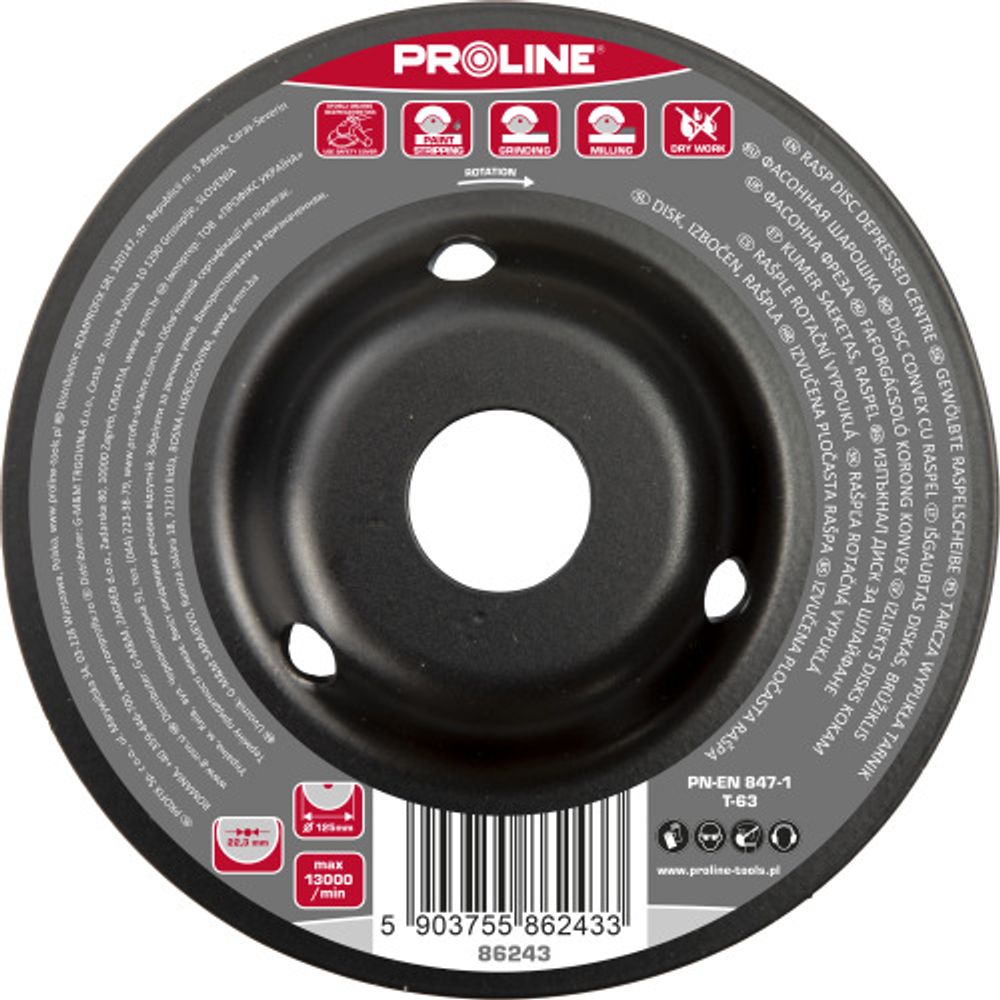 Brusni disk 125mm 86243 slika 2