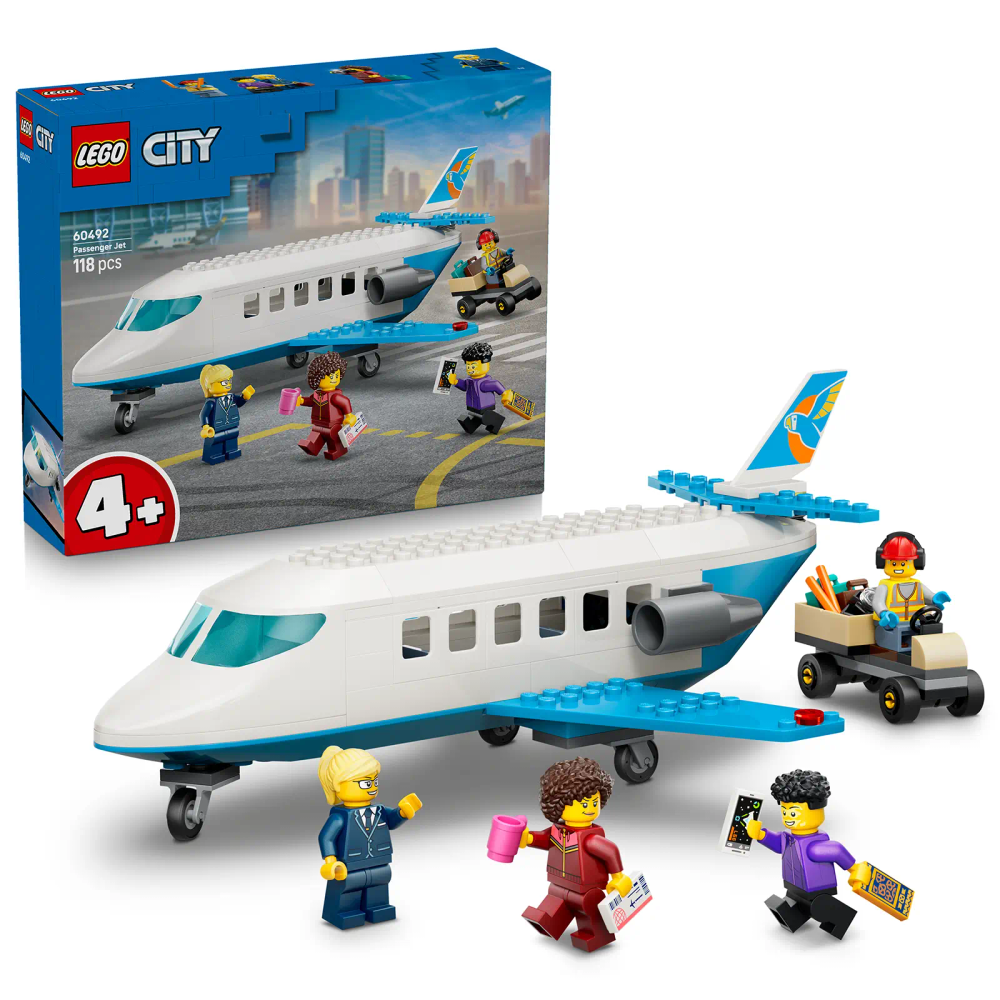 LEGO City 60492 putnički avion slika 1