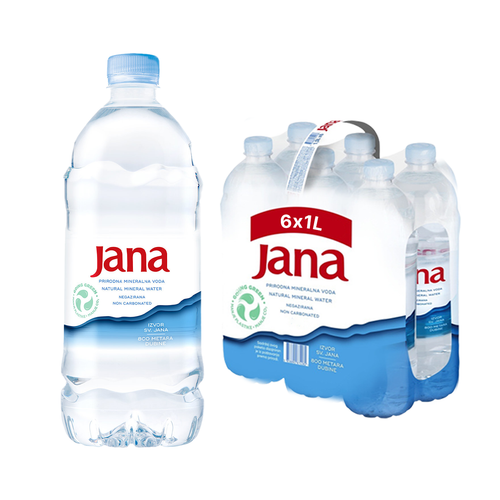 Jana pet 1,0l paket- 6 komada XXL slika 1