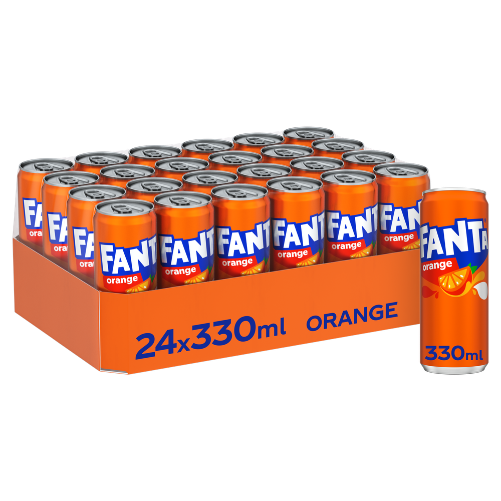 Fanta Orange limenka 24x0.33l  XXL  slika 1