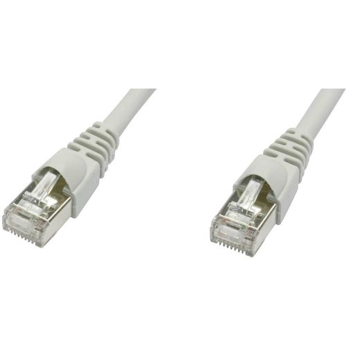 Telegärtner L00001D0036 RJ45 mrežni kabel, Patch kabel cat 5e F/UTP 2.00 m siva vatrostalan, sa zaštitom za nosić 1 St. slika 2