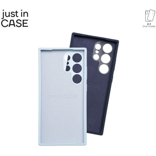 2u1 Extra case MIX PLUS paket maski za telefon Samsung S24 Ultra PLAVI slika 2
