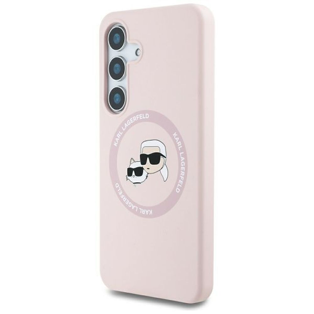 TPU Karl Lagerfeld maska za Samsung Galaxy S25 Ultra KLHCS25LSKCHTCP slika 3