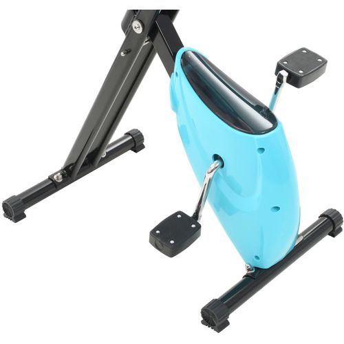 Bicikl za vježbanje X-Bike s remenom za otpor plavi slika 6