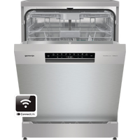 Gorenje GS673C60X Mašina za pranje sudova, 16 kompleta,  Inverter PowerDrive, WiFi, TotalDry, Širina 59.9 cm, Srebrna boja