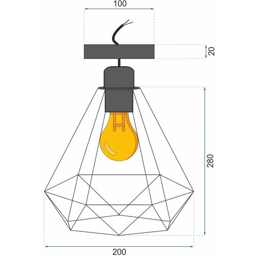 TOOLIGHT Svjetiljka Reno 180986D slika 9