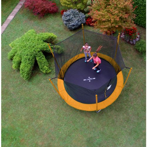 Legoni Trampolin Fun sa zaštitnom mrežom, narančasti, 244 cm slika 3