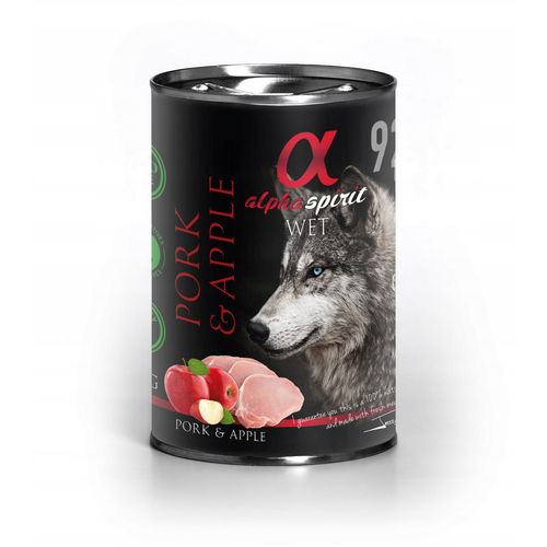 Alpha Snack Pork&Apple, monoproteinska hrana za pse, svinjetina s jabukom, 400 g slika 1