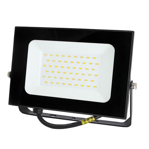 LED reflektor 50 W, 4000 K (neutralno bijela boja svjetla), 4250 lm, IP65, 30 000 h, crni slika 1