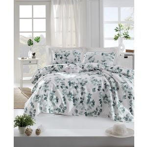 King Pique Posteljina Sabine - Zelena, Bijela, Crna