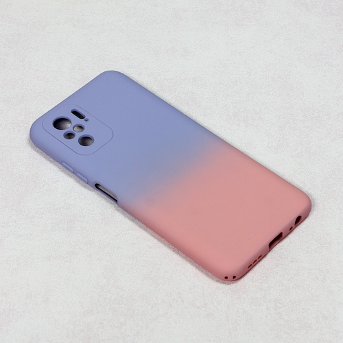 Maska Double Color za Xiaomi Redmi Note 10 4G/Note 10s ljubicasto-roze slika 1