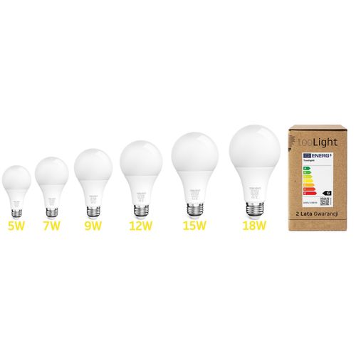 Żarówka LED RSL023 E27 9W Warm slika 16