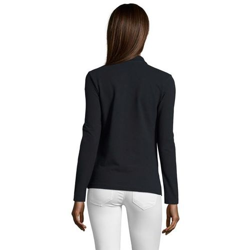 PODIUM ženska polo majica sa dugim rukavima - Teget, XL  slika 4