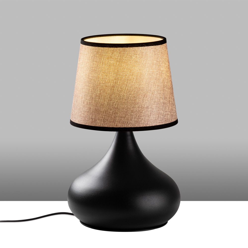 Bulbe - 15462 Crna-Bež Stolna Lampa slika 5