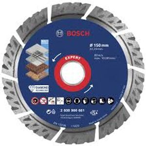 Bosch EXPERT MultiMaterial dijamantska rezna ploča 150 x 22, 23 x 2, 4 x 12 mm, 2608900661