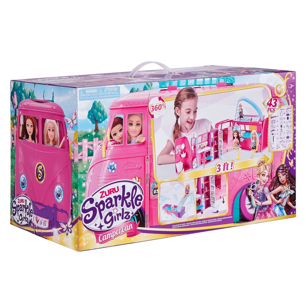 Sparkle girlz store campervan