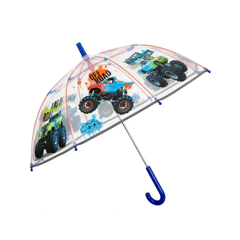 Perletti 15637 Dječiji kišobran CoolKids Monster Truck 45/8 slika 1
