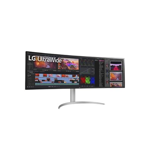 LG 49WQ95C-W 49" UltraWide IPS Dual QHD 5120x1440@144Hz,32:9,1000:1,5ms,400cd/m²,178º/178º,HDR10,G-SYNC Compatible,FreeSync Premium Pro,1 DP,1 USB-C,2 HDMI,1 USB Upstream Port 2.0,2 USB Downstream Port 3.0,10Wx2,VESA 100x100 mm,Height,Tilt,Swivel,Black/Silver,3yw slika 4