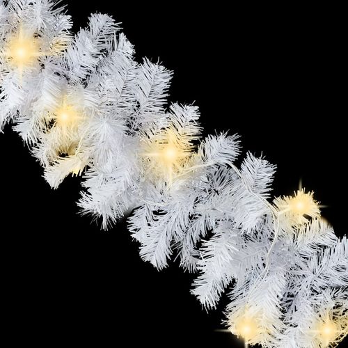 Božićna girlanda s LED svjetlima 5 m bijela slika 5