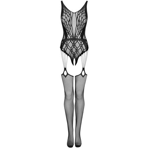 Obsessive bodystocking za tijelo G324, crna slika 5