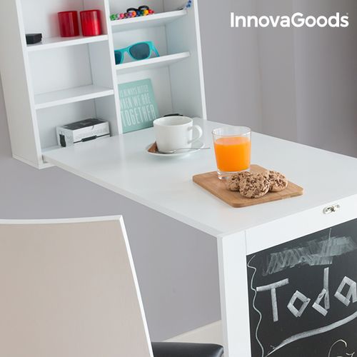 InnovaGoods sklopivi zidni pisaći stol slika 3