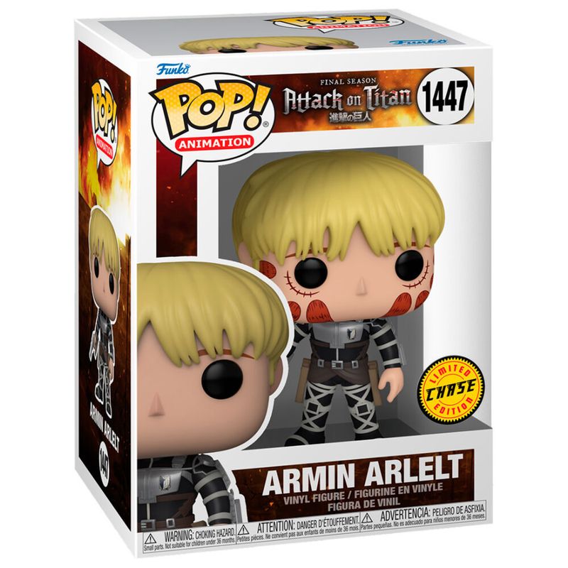 FUNKO Funko POP figura Attack on Titan Armin Arlelt Chase image