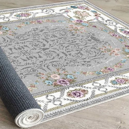 ELS1800 - YENİ - Grey Multicolor Hall Carpet (80 x 150) slika 3