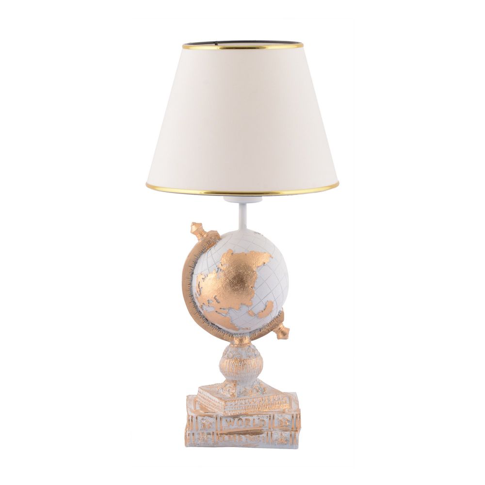 Lampa za sto World - Bijela i Zlatna slika 5