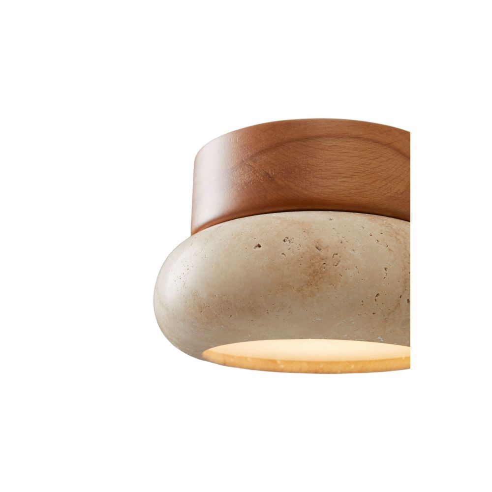 Zidna Lampa Worm-S, boje: Hrast, Bež slika 10