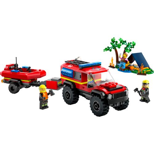 LEGO® CITY 60412 Vatrogasni terenac s čamcem za spašavanje slika 5