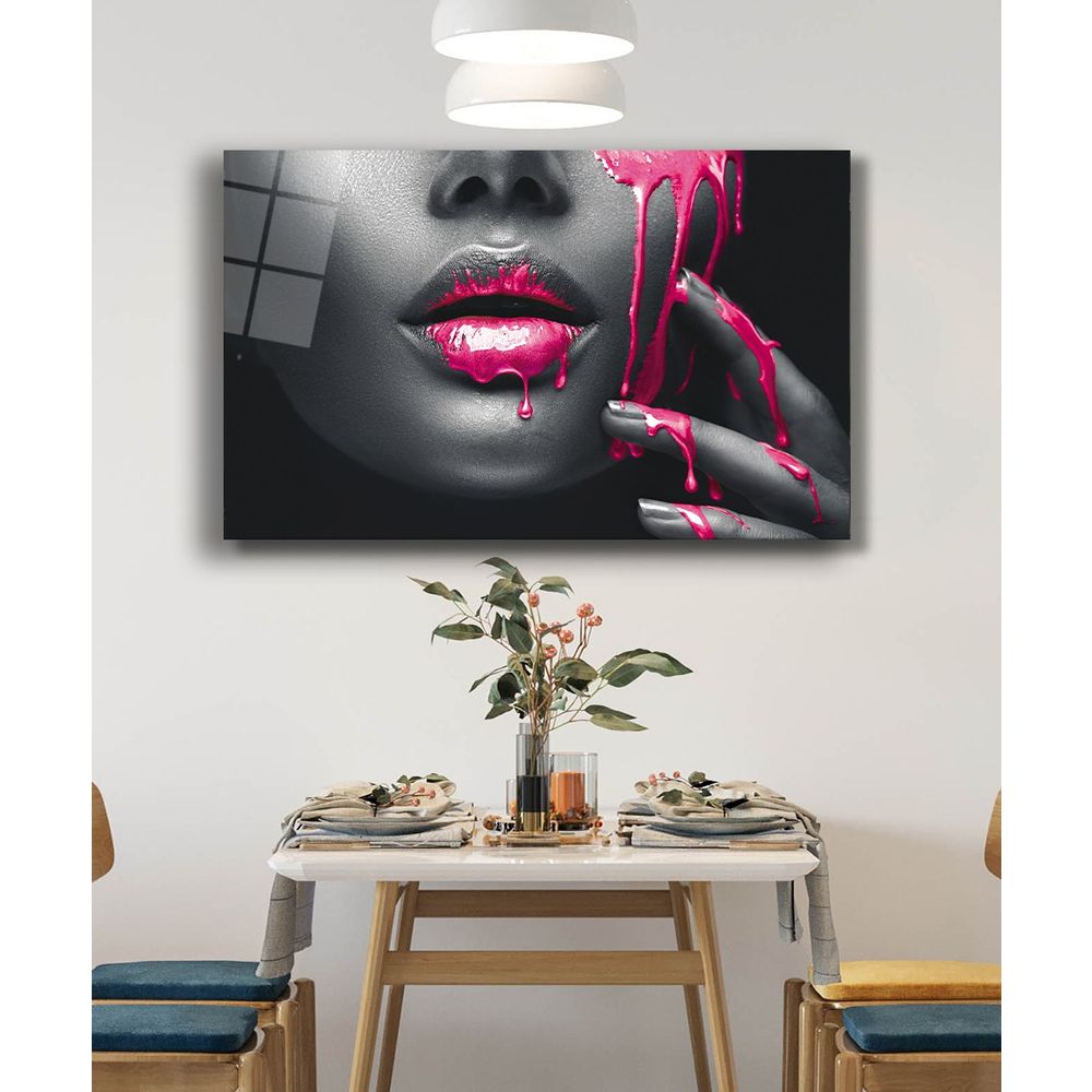 Dekorativna Slika na Kaljenom Staklu, Višebojna, 72 x 46 cm slika 1