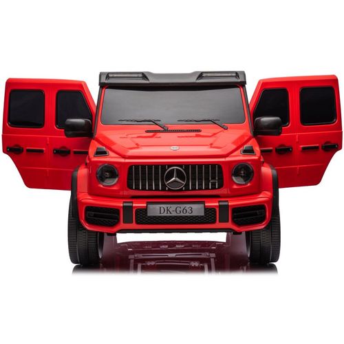Licencirani auto na akumulator Mercedes G63 XXL 4x4 - dvosjed - crveni slika 5