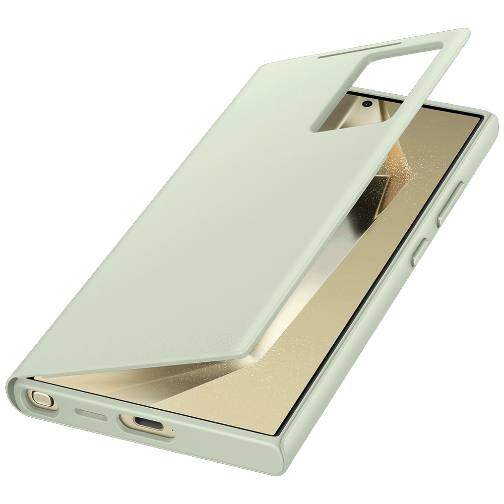 Samsung Preklopna maska Smart View za Samsung S24 Ultra, light green - EF-ZS928CGEGWW slika 4