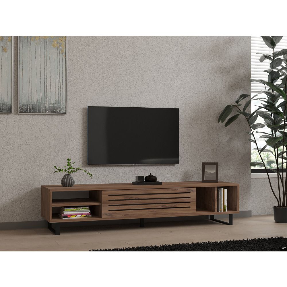 TV stalak "Safir" -  boja atlanski bor slika 1