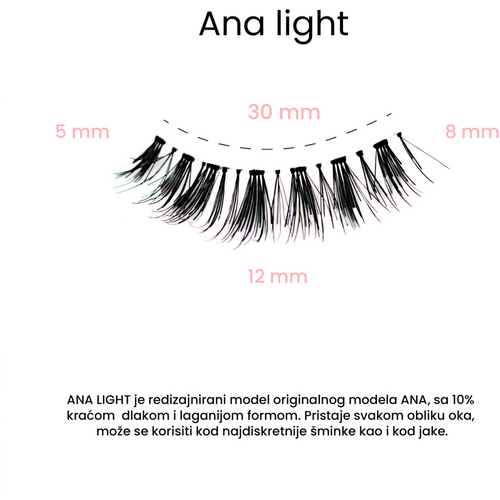 LINES Vještačke trepavice ANA LIGHT slika 3