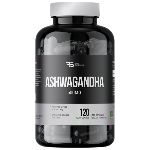 Basic Supplements Ashwagandha Pro 120 Kapsula  slika 1