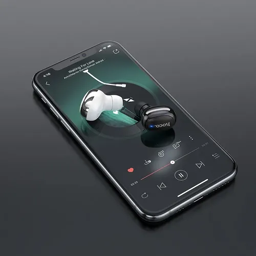 HOCO Mia mini E54 bluetooth slušalica za telefoniranje bijela slika 4