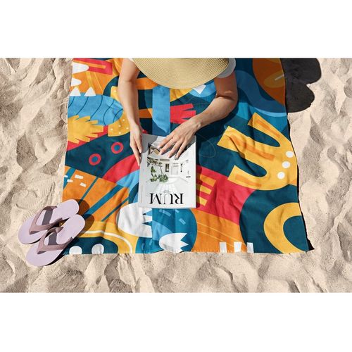 Colourful Cotton Ručnik za plažu Move Like Matisse 70 slika 5