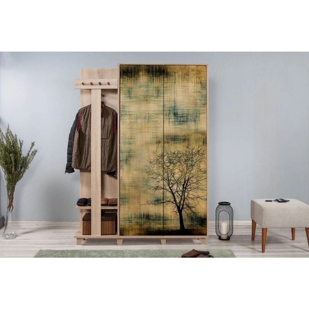 Garmanto 135-729 Sonoma Oak Hall Stand slika 2