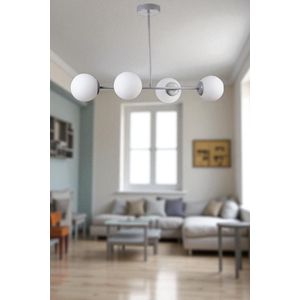 Opviq Luster 276, Bijela, Siva