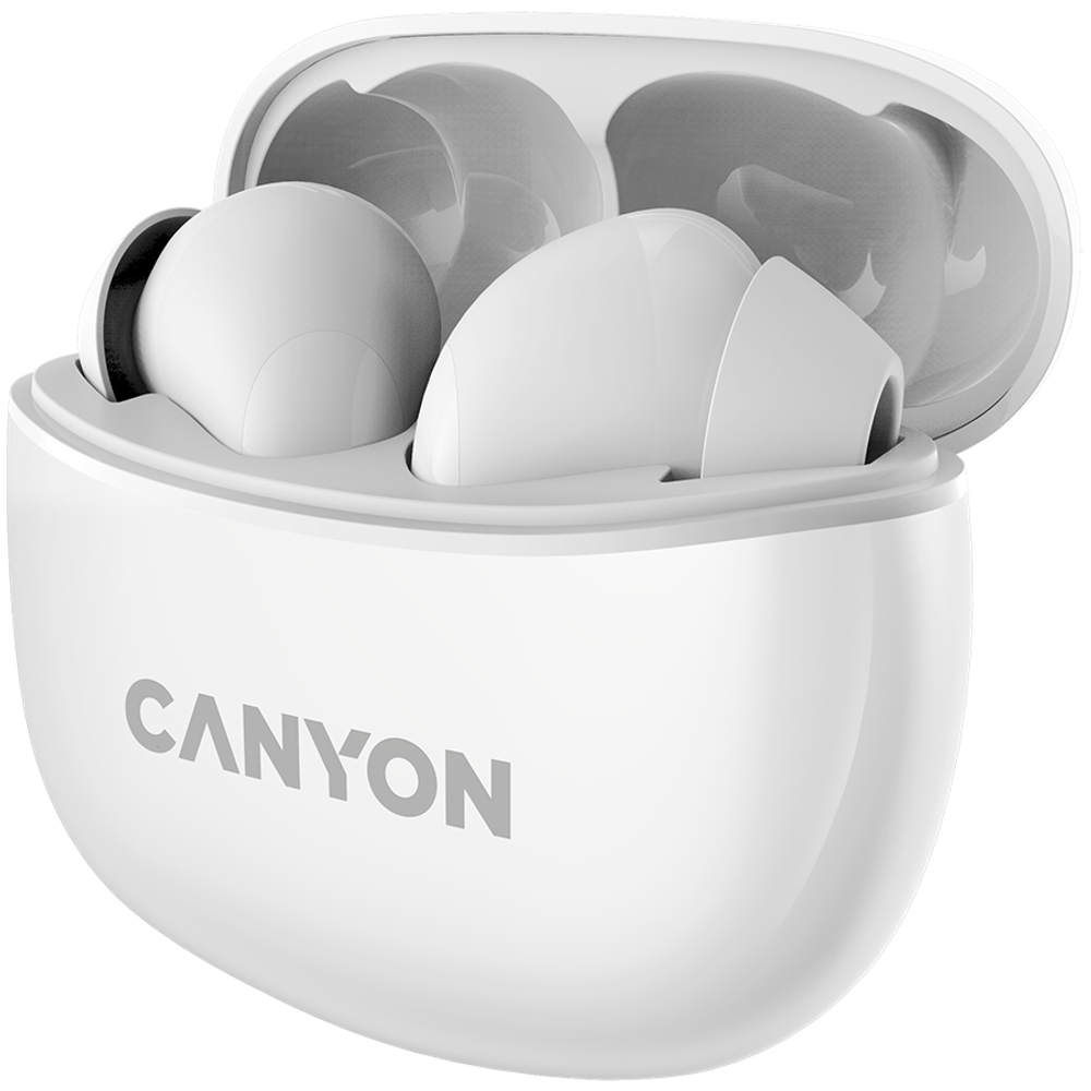 CANYON TWS-5 Bluetooth slušalice, bijele slika 3