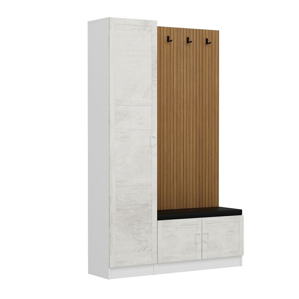 Noah - 8306 Bijeli Stalak za Hodnik slika 4