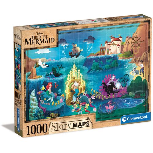 Disney The Little Mermaid puzzle 1000pcs slika 1