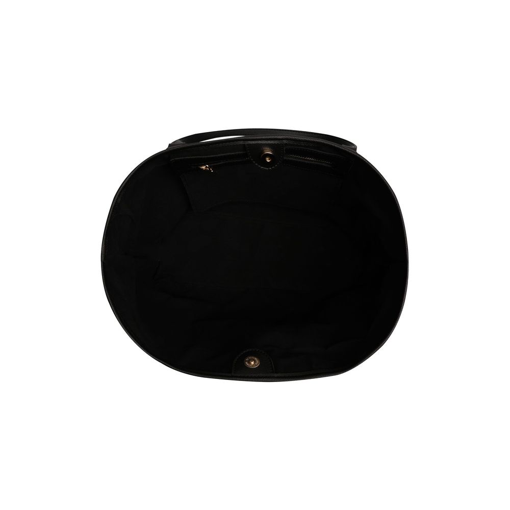 Elegantna Tote Torba 355 v2 - Crna, Siva slika 7