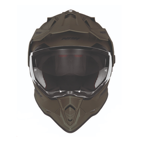 Zatvorena - full face off road kaciga za motor L vel. NOX Trail 632A N312 - Mat kaki zelena
