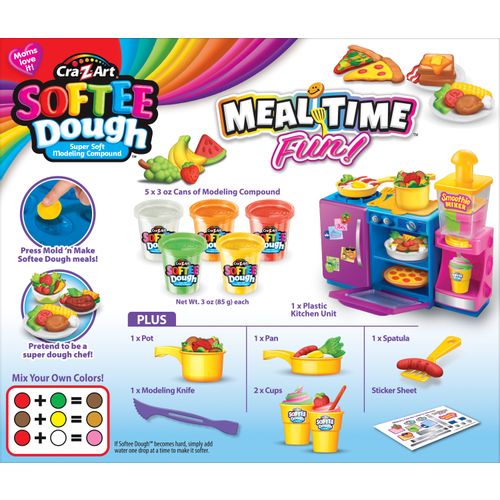 CRAZART plastelin set Meal Time Fun 66611 slika 3