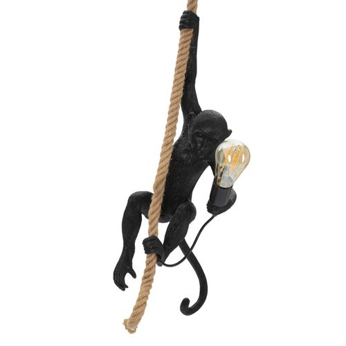 Mauro Ferretti Svjetiljka stropna MONKEY BLACK Ø 27x32x60 cm slika 2