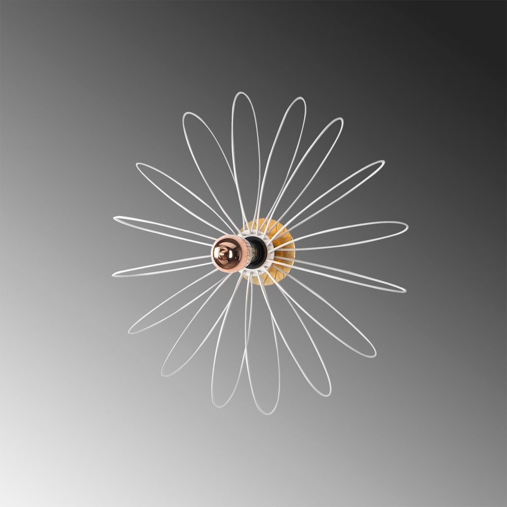 Hemdem - 707-A WHITE Bijela Zidna Lampa slika 4