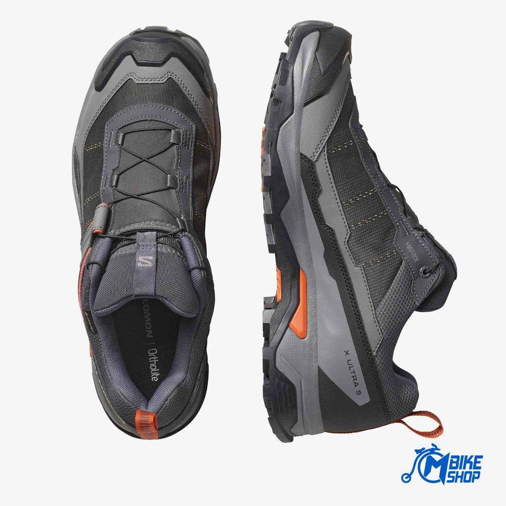 Salomon Muške patike X Ultra 5 GTX, Asphalt/Castlerock/Burnt Ochre slika 5
