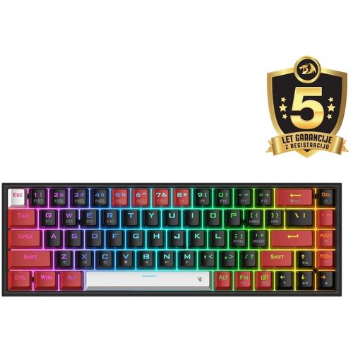 KEYBOARD - REDRAGON CASTOR K631RGB PRO WIRED/WIRELESS/BT MECHANICAL RED SWITCH slika 1